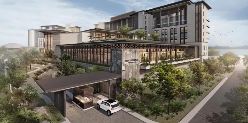 Ha Long Bay private beach hotel