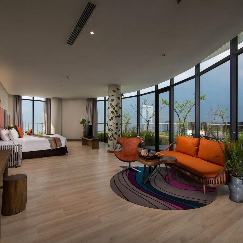 Luxury accommodation Muong Hoa Valley