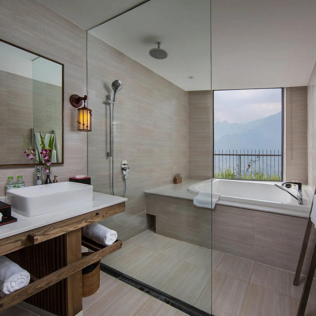 Luxury accommodation Muong Hoa Valley