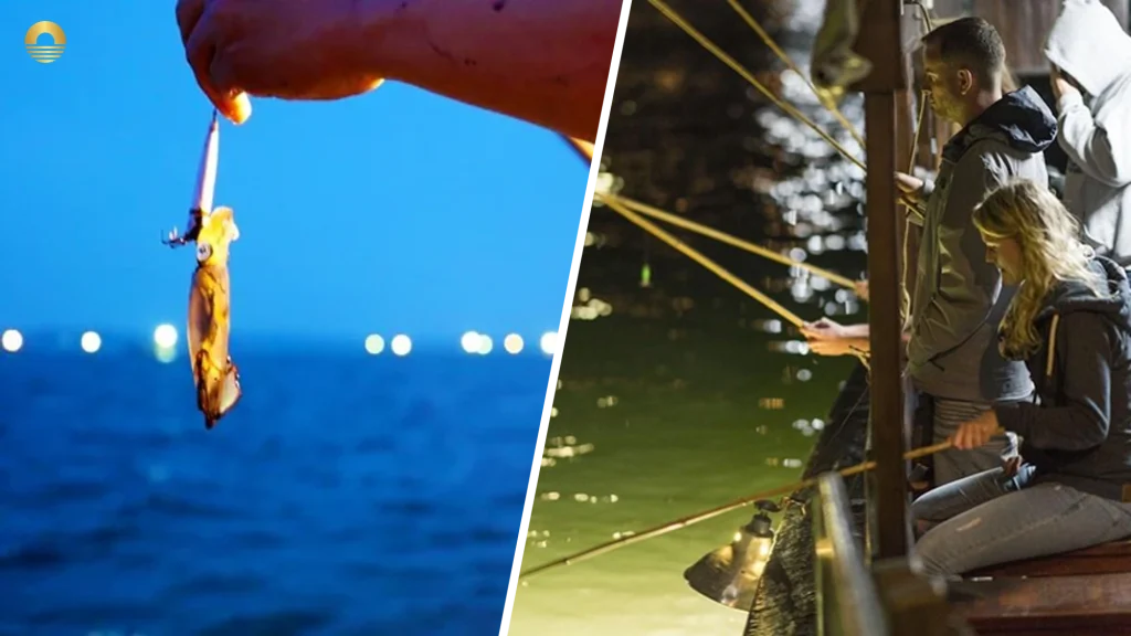 Night squid fishing Phu Quoc